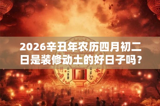 2026辛丑年农历四月初二日是装修动土的好日子吗? 2026辛丑年农历四月初二日是装修动土的好日子吗?