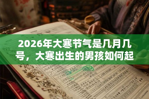 2026年大寒节气是几月几号，大寒出生的男孩如何起名字