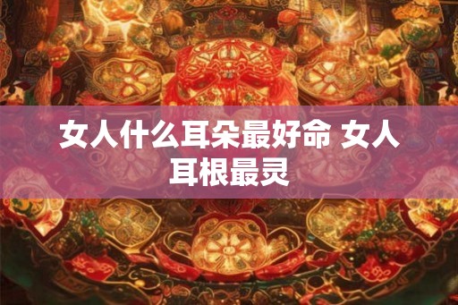 女人什么耳朵最好命 女人耳根最灵