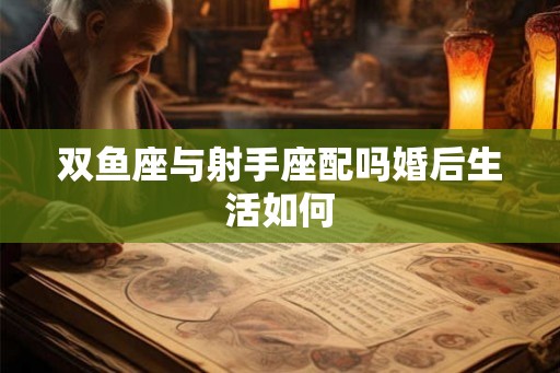 双鱼座与射手座配吗婚后生活如何 双鱼座与射手座配吗婚后生活如何