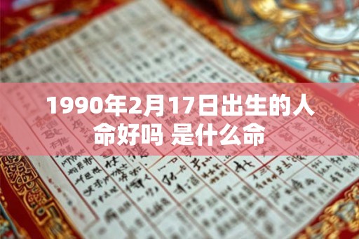 1990年2月17日出生的人命好吗 是什么命