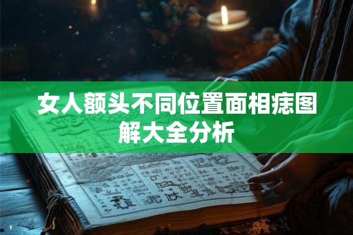 女人额头不同位置面相痣图解大全分析
