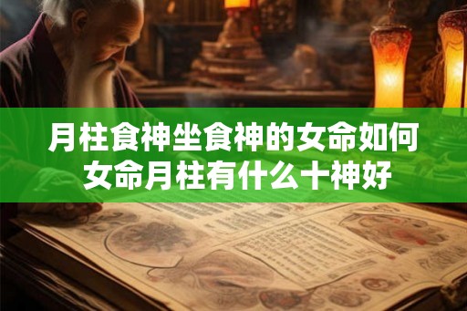 月柱食神坐食神的女命如何 女命月柱有什么十神好 月柱食神坐食神的女命如何 女命月柱有什么十神好