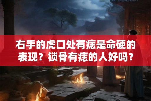 右手的虎口处有痣是命硬的表现？锁骨有痣的人好吗？