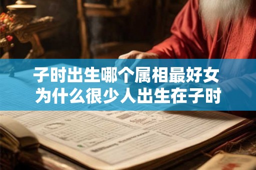 子时出生哪个属相最好女 为什么很少人出生在子时
