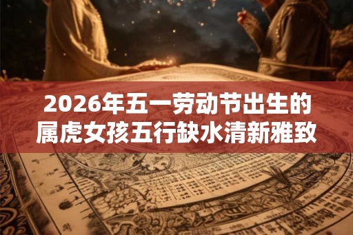 2026年五一劳动节出生的属虎女孩五行缺水清新雅致的名字