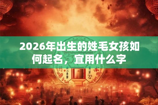 2026年出生的姓毛女孩如何起名,宜用什么字 2026年出生的姓毛女孩如何起名,宜用什么字