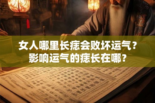 女人哪里长痣会败坏运气?影响运气的痣长在哪? 女人哪里长痣会败坏运气?影响运气的痣长在哪?