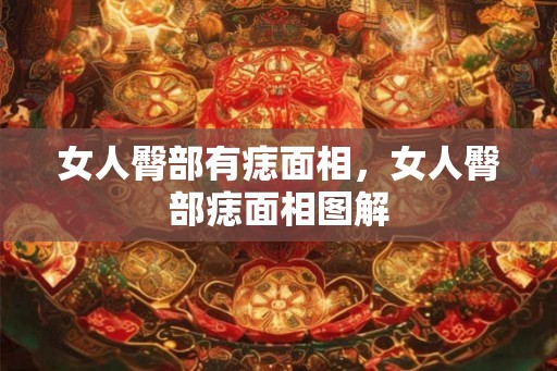 女人臀部有痣面相，女人臀部痣面相图解