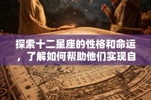 探索十二星座的性格和命运，了解如何帮助他们实现自我发展的建议