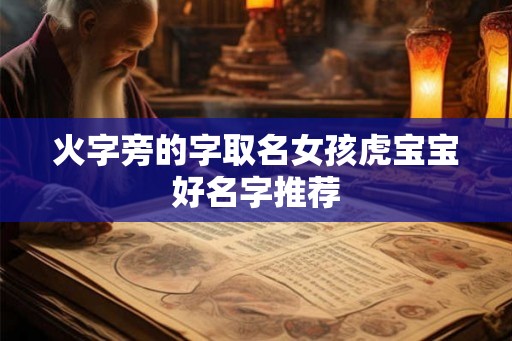 火字旁的字取名女孩虎宝宝好名字推荐