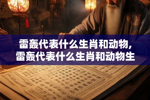 雷轰代表什么生肖和动物,雷轰代表什么生肖和动物生肖