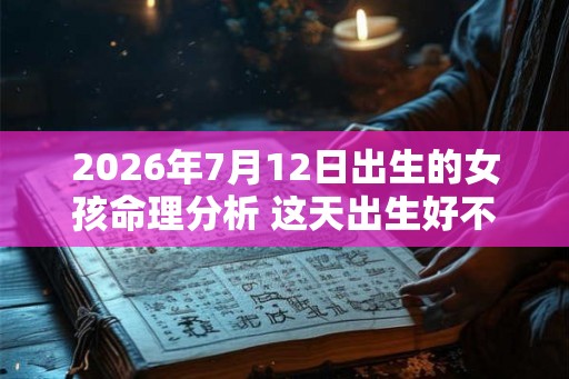 2026年7月12日出生的女孩命理分析 这天出生好不好? 2026年7月12日出生的女孩命理分析 这天出生好不好?