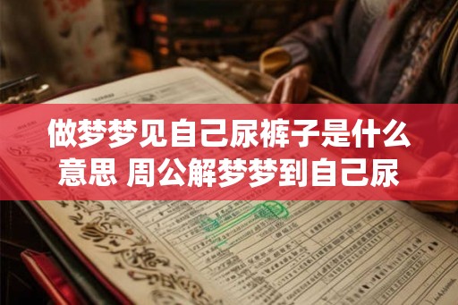 做梦梦见自己尿裤子是什么意思 周公解梦梦到自己尿床预示着什么_易安居吉祥网