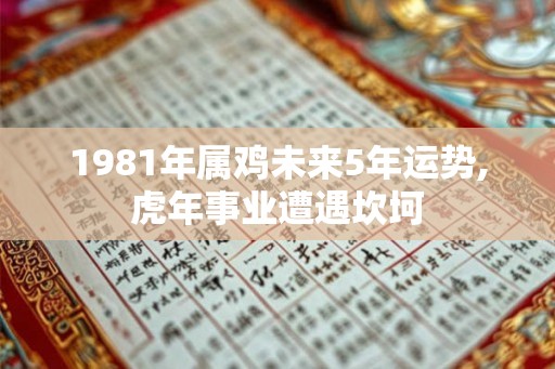 1981年属鸡未来5年运势,虎年事业遭遇坎坷