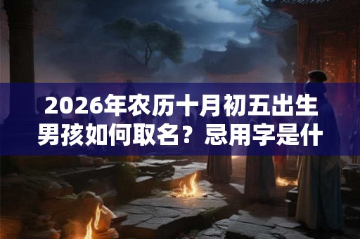 2026年农历十月初五出生男孩如何取名？忌用字是什么？