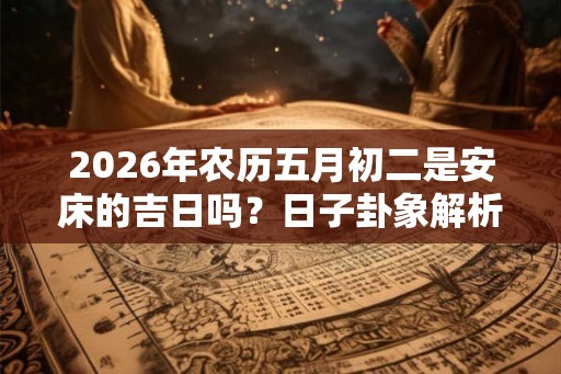 2026年农历五月初二是安床的吉日吗？日子卦象解析