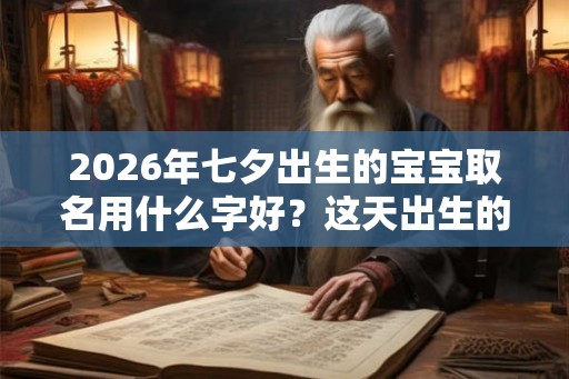 2026年七夕出生的宝宝取名用什么字好？这天出生的宝宝好吗？