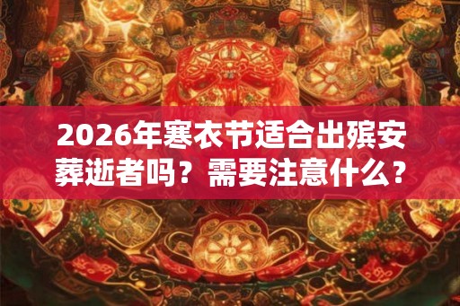 2026年寒衣节适合出殡安葬逝者吗？需要注意什么？