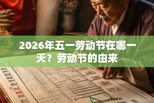 2026年五一劳动节在哪一天？劳动节的由来