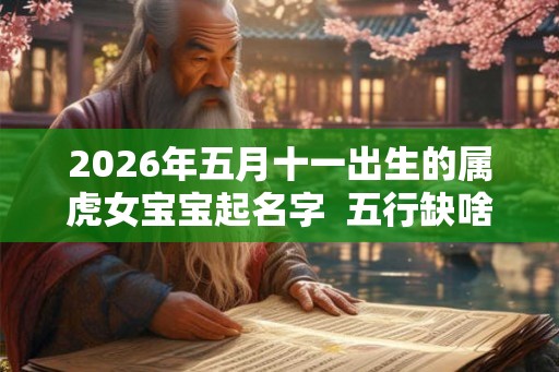 2026年五月十一出生的属虎女宝宝起名字 五行缺啥 2026年五月十一出生的属虎女宝宝起名字 五行缺啥