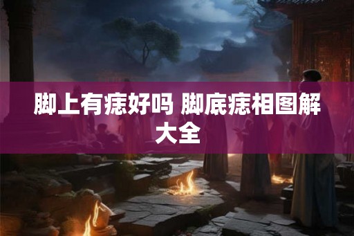 脚上有痣好吗 脚底痣相图解大全