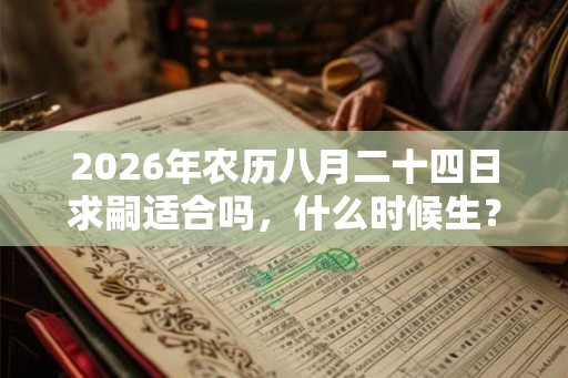 2026年农历八月二十四日求嗣适合吗，什么时候生？