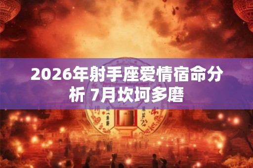 2026年射手座爱情宿命分析 7月坎坷多磨