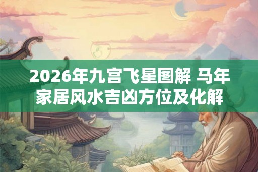 2026年九宫飞星图解 马年家居风水吉凶方位及化解