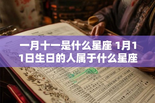 一月十一是什么星座 1月11日生日的人属于什么星座