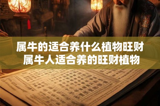 属牛的适合养什么植物旺财 属牛人适合养的旺财植物 属牛的适合养什么植物旺财 属牛人适合养的旺财植物
