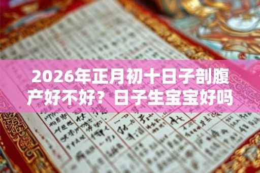 2026年正月初十日子剖腹产好不好？日子生宝宝好吗？