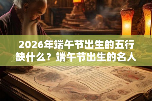 2026年端午节出生的五行缺什么？端午节出生的名人