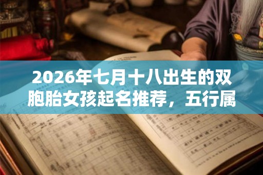 2026年七月十八出生的双胞胎女孩起名推荐，五行属什么