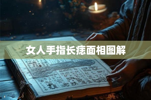 女人手指长痣面相图解