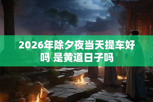 2026年除夕夜当天提车好吗 是黄道日子吗 2026年除夕夜当天提车好吗 是黄道日子吗