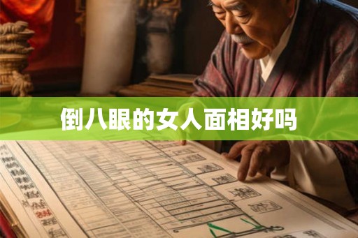 倒八眼的女人面相好吗