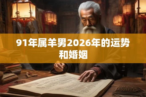 91年属羊男2026年的运势和婚姻