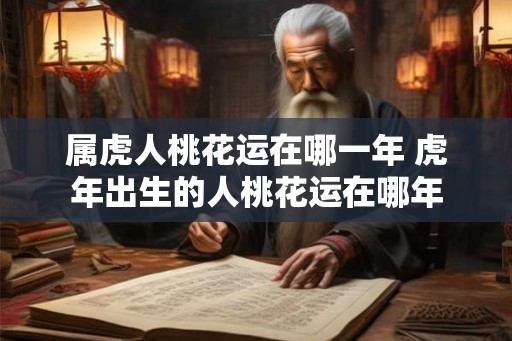 属虎人桃花运在哪一年 虎年出生的人桃花运在哪年