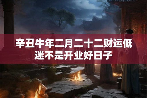 辛丑牛年二月二十二财运低迷不是开业好日子