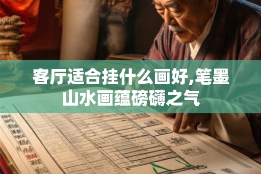 客厅适合挂什么画好,笔墨山水画蕴磅礴之气