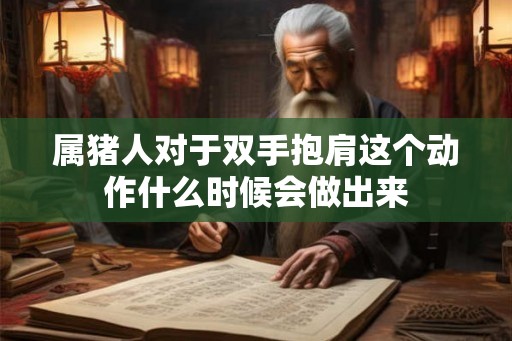 属猪人对于双手抱肩这个动作什么时候会做出来