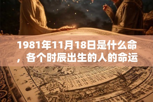 1981年11月18日是什么命，各个时辰出生的人的命运
