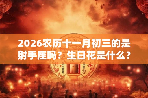 2026农历十一月初三的是射手座吗？生日花是什么？