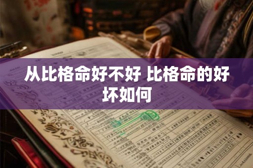 从比格命好不好 比格命的好坏如何