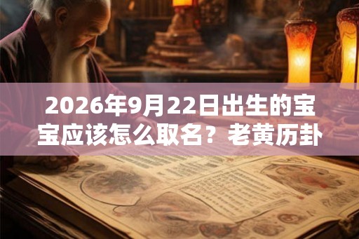 2026年9月22日出生的宝宝应该怎么取名?老黄历卦象好吗? 2026年9月22日出生的宝宝应该怎么取名?老黄历卦象好吗?