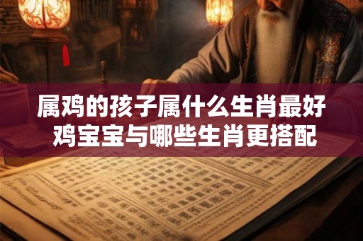 属鸡的孩子属什么生肖最好 鸡宝宝与哪些生肖更搭配