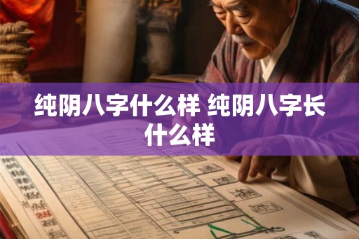 纯阴八字什么样 纯阴八字长什么样 纯阴八字什么样 纯阴八字长什么样