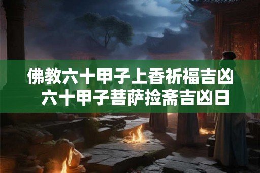 佛教六十甲子上香祈福吉凶 六十甲子菩萨捡斋吉凶日 佛教六十甲子上香祈福吉凶 六十甲子菩萨捡斋吉凶日