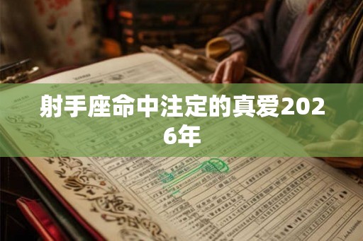 射手座命中注定的真爱2026年